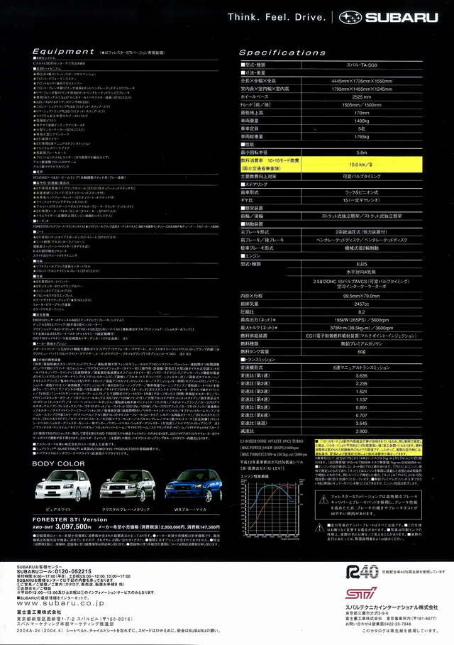 2004N2s tHX^[ STI Version J^O(2)